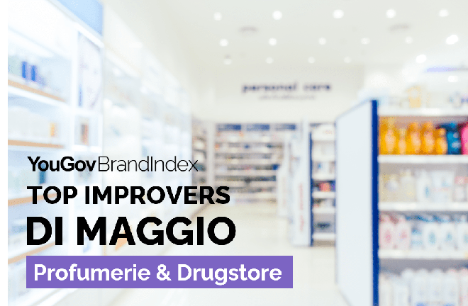 I Top Improvers di Maggio del settore Profumerie & Drugstore